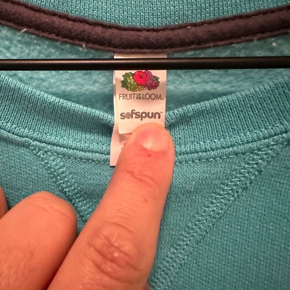Fruit of the Loom sweater Size Large Worn - Picture 4 of 5